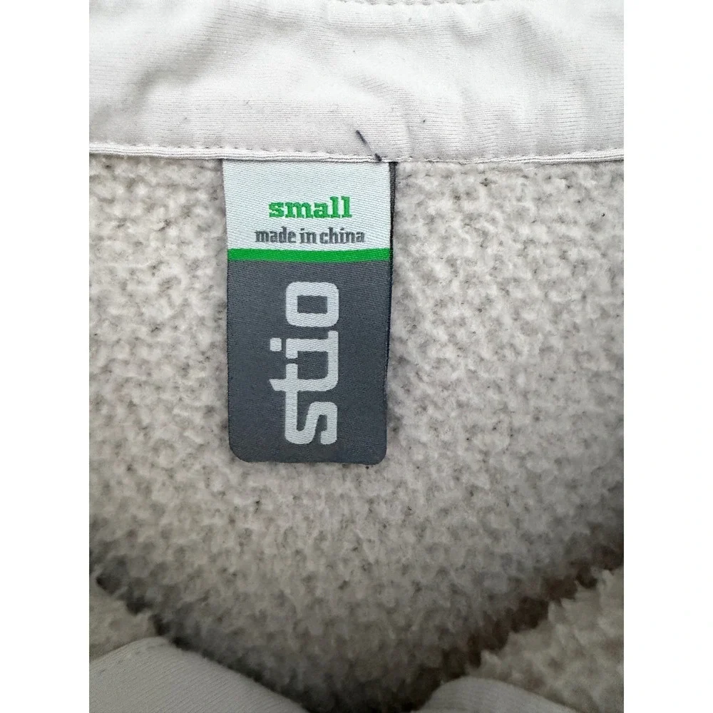 Stio Notion Stretch Knit Shirt - Men's Small Oatmel Heather Fleece